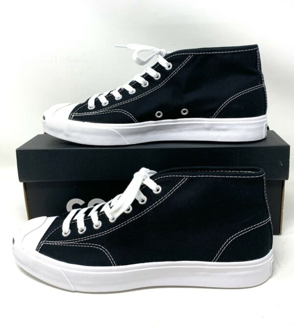 Giày Converse Jack Purcell Canvas 'Black' 167804C - Ảnh 3
