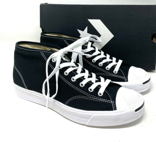 Giày Converse Jack Purcell Canvas 'Black' 167804C - Ảnh 9