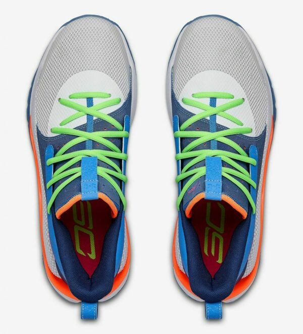 Giày Under Armour Curry 7 'Super Soaker' 3021258-404 - Ảnh 3