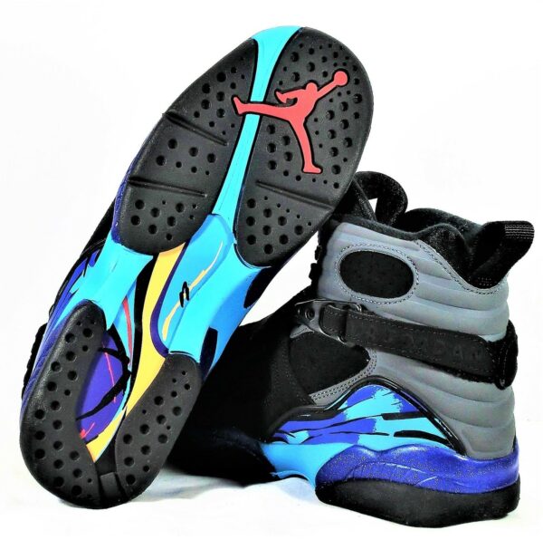 Giày Nike Air Jordan 8 Retro BG 'Aqua' 2015 305368-025 - Ảnh 5