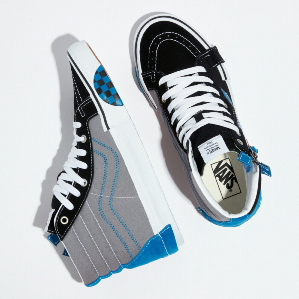 Giày Vans SK8-Hi Reissue CAP Skate High 'Black' VN0A3WM15FC - Ảnh 6