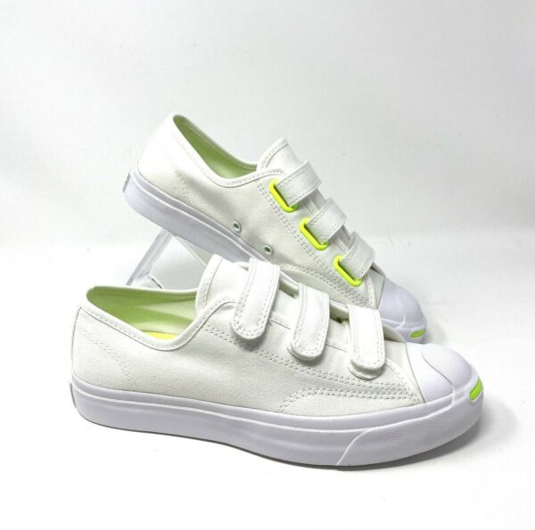 Giày Converse Jack Purcell Low Easy-On 'White Ghost Green' 168137C - Ảnh 7