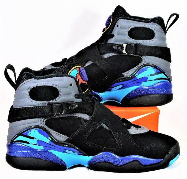 Giày Nike Air Jordan 8 Retro BG 'Aqua' 2015 305368-025 - Ảnh 2
