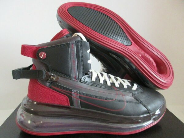 Giày Nike Air Max 720 Saturn 'Black Team Red' AO2110-004 - Ảnh 6