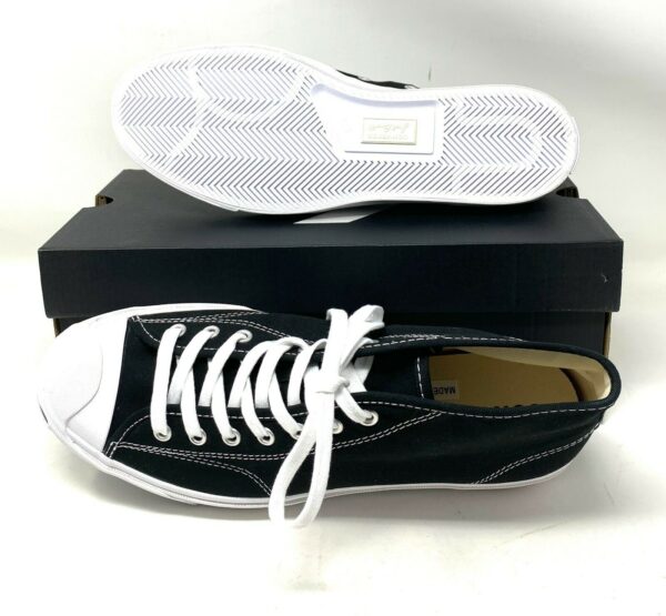 Giày Converse Jack Purcell Canvas 'Black' 167804C - Ảnh 4