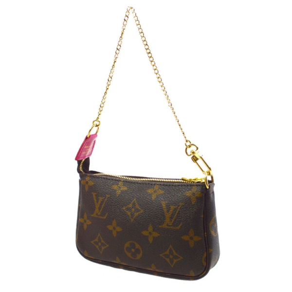 Túi Louis Vuitton Mini Pochette Accessoires Monogram Canvas Wallet M69752 - Ảnh 2