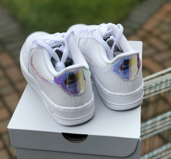 Giày Nike Air Force 1 LV8 GS 'Digital Swoosh' CW1577-100 - Ảnh 5