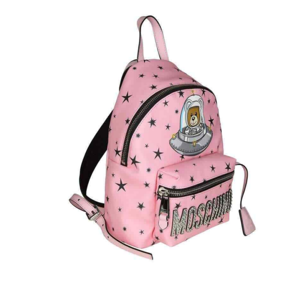Balo Moschino Space Teddy Bear 'Pink' A-7641-8210-1221 - Ảnh 2
