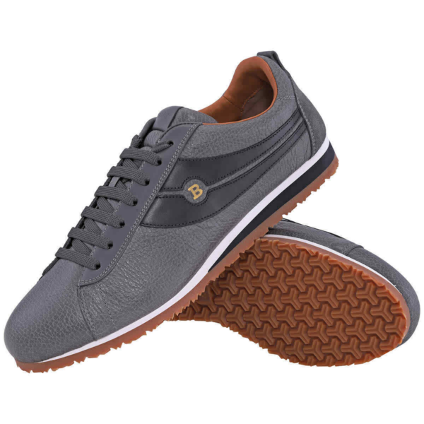 Giày Bally Garconne Brompton Bredy Low-top Trainers 'Grey' 6223150 - Ảnh 2