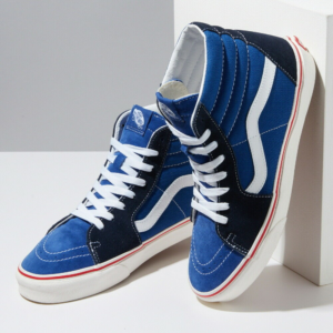 Giay Vans Sk8-Hi 'Blue Black' VN0A4U3C2ND