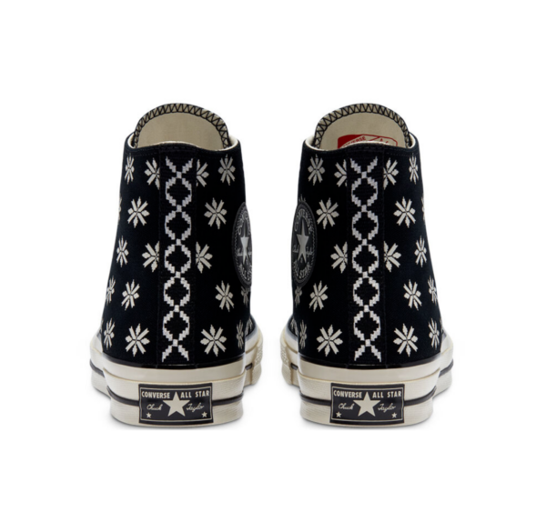Giày Converse Chuck 70 High 'Holiday Sweater Black' 169534C - Ảnh 6