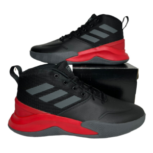 Giay Adidas OwnTheGame 'Black Scarlet' EG0951