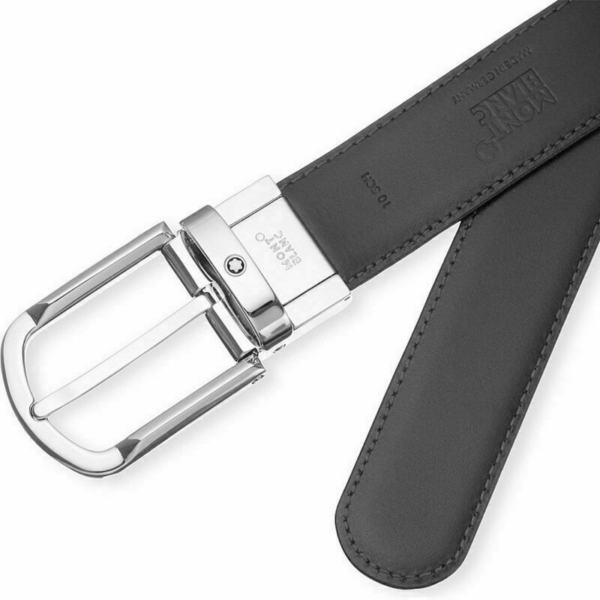 Thắt Lưng MontBlanc Reversible Leather Men's Belt 111080 - Ảnh 4
