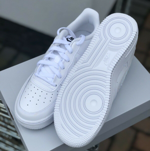 Giày Nike Air Force 1 LV8 GS 'Digital Swoosh' CW1577-100 - Ảnh 3