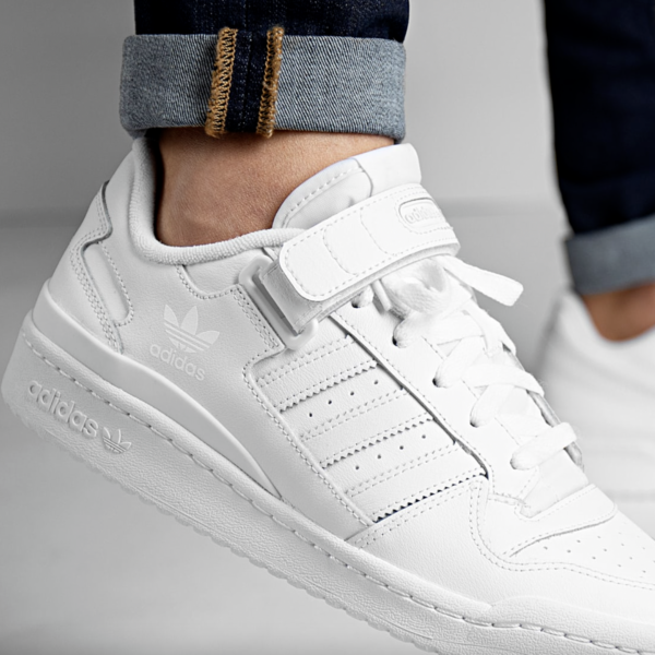 Giày Adidas Forum Low 'Triple White' FY7755 - Ảnh 4