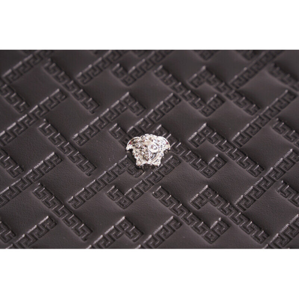 Túi Versace Greek Key Embossed 'Black' DP85102-DVBRF-D41OH - Ảnh 3