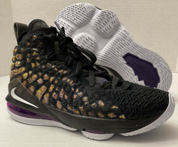 Giày Nike LeBron 17 BG 'Lakers' BQ5594-004 - Ảnh 4