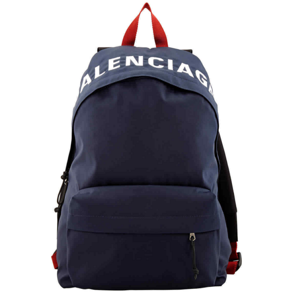 Balo Balenciaga Wheel Logo Embroidered 'Navy' 507460-HPG1X-4370
