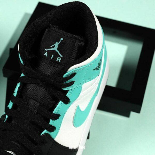 Giày Nike Air Jordan 1 Mid 'Island Green' 554724-132 - Ảnh 7