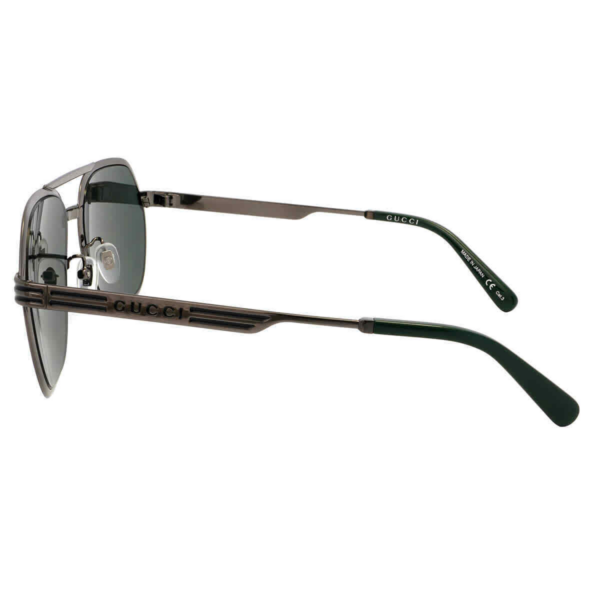 Kính Gucci Navigator Men's Sunglasses 'Green' GG0981S-002-60 - Ảnh 2