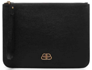 Túi Balenciaga 'Black Leather' 617821-1IZ7M-1000