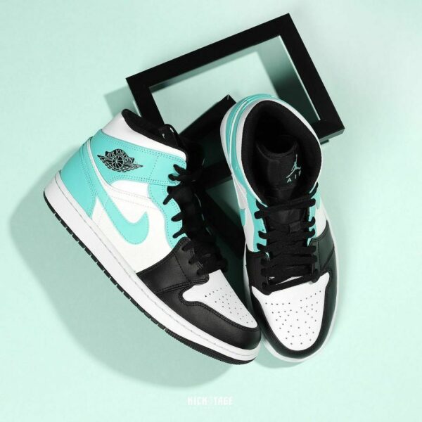 Giày Nike Air Jordan 1 Mid 'Island Green' 554724-132 - Ảnh 5