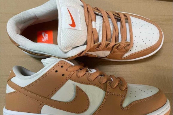 Giày Nike SB Dunk Low 'Light Cognac' DM8998-200 - Ảnh 4