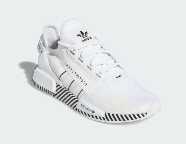Giày Adidas NMD R1 V2 J Dazzle Pack Cloud White FY2108 - Ảnh 3