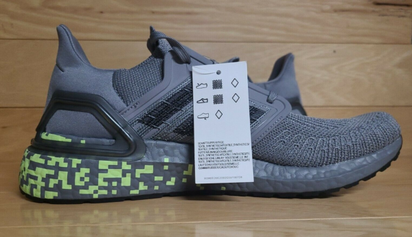 Giày Adidas UltraBoost 20 ‘Grey Digital’ EG0705 - Ảnh 5