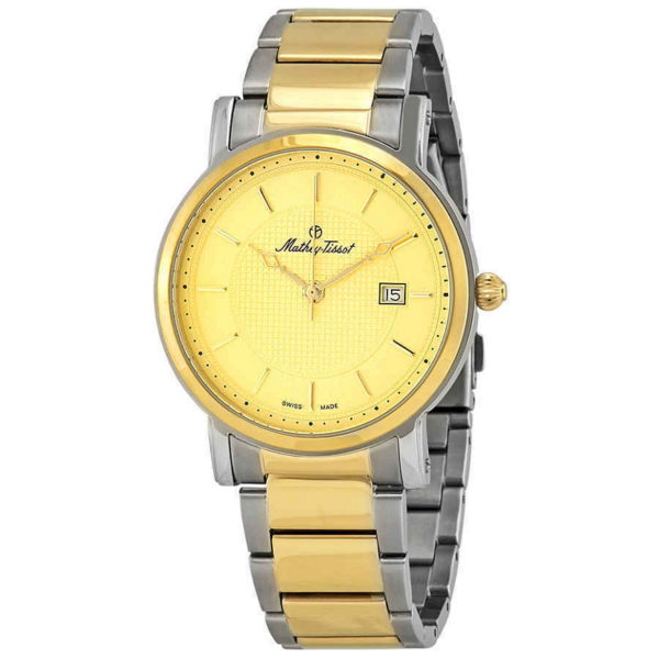 Đồng Hồ Mathey Tissot City Metal 'Gold' HB611251MBDI