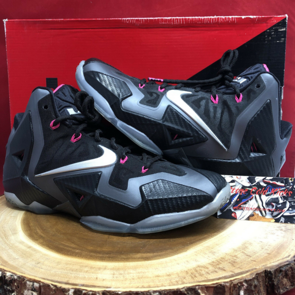Giày Nike LeBron 11 'Miami Night' 616175-003 - Ảnh 3