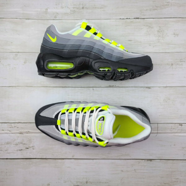 Giày Nike Air Max 95 OG GS 'Neon' Yellow 2020 CZ0910-001 - Ảnh 3