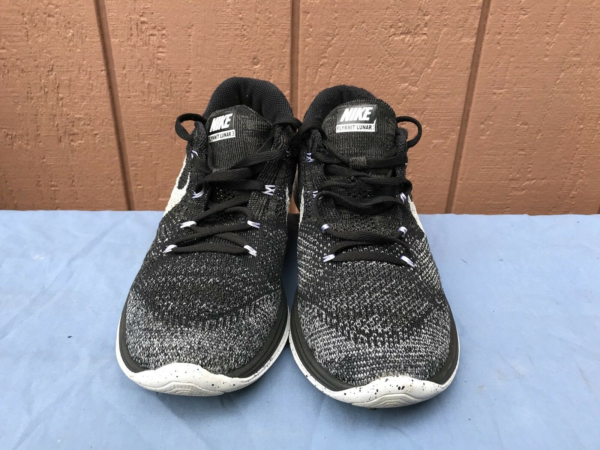 Giày Nike Wmns Flyknit Lunar 3 'Oreo' 698182-001 - Ảnh 6
