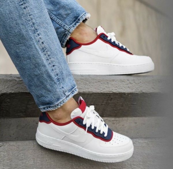 Giày Nike Air Force 1 Low SE Double Layer Orange Berry AO2439-101 - Ảnh 6