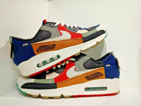 Giày Nike Air Max 90 QS 'Scrap' DJ4878-400 - Ảnh 4