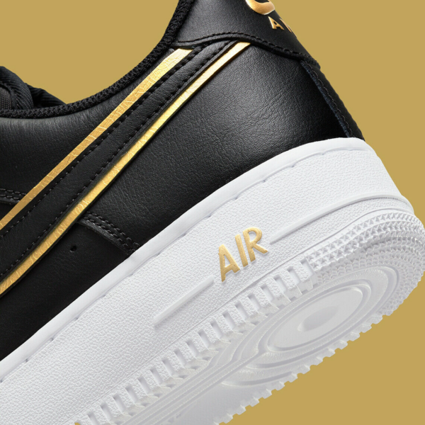 Giày Nike Air Force 1 '07 LV8 'Metallic Swoosh Pack Black' DA8481-001 - Ảnh 7