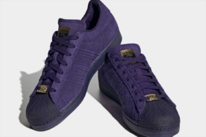 Giay Adidas Kader Sylla x Superstar ADV 'Dark Purple' HP8865