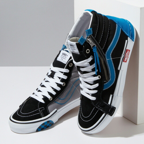 Giày Vans SK8-Hi Reissue CAP Skate High 'Black' VN0A3WM15FC - Ảnh 5