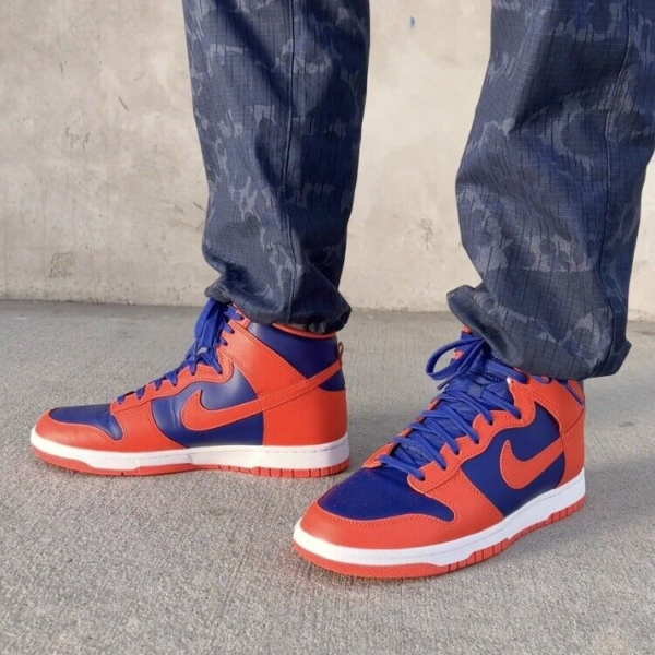 Giày Nike Dunk High Retro 'Knicks' DD1399-800 - Ảnh 5