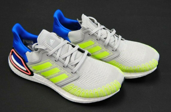 Giày Adidas UltraBoost 20 'Grey Signal Green' FX0899 - Ảnh 4