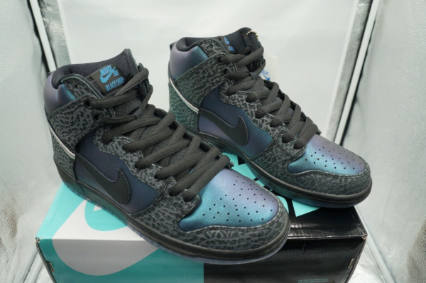 Giày Nike Black Sheep x Dunk High SB 'Black Hornet' BQ6827-001 - Ảnh 7