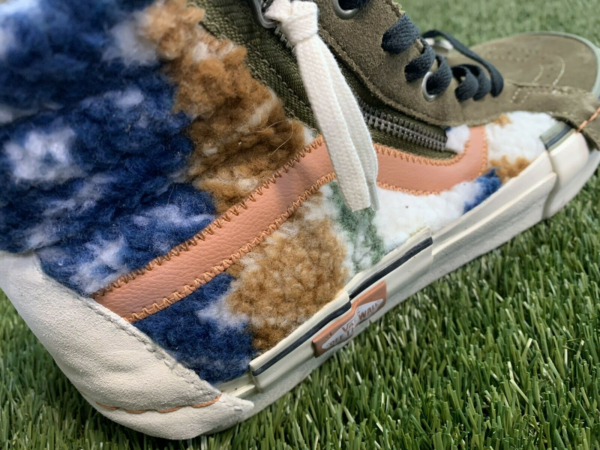 Giay Vans Sk8-Hi Reissue Cap 'Mixed Textile' VN0A3WM12UZ