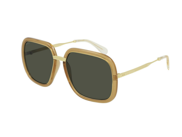 Kính Gucci Rectangular Men's Sunglasses 'Green' GG0905S-003-60 - Ảnh 3