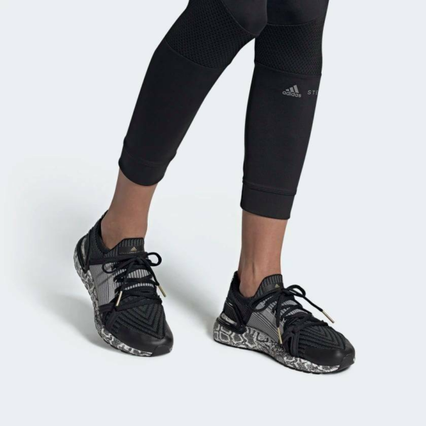 Giày Adidas Stella McCartney x UltraBoost 20 Snakeskin Boost 'Black' EH1847 - Ảnh 2