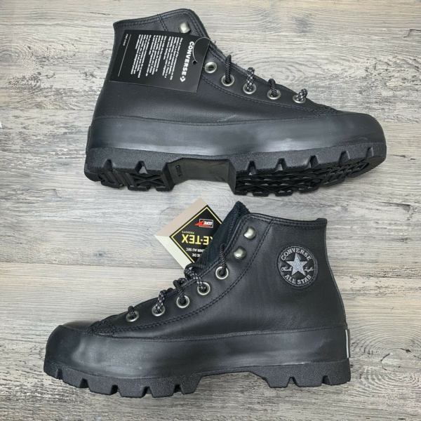 Giày Converse Wmns Chuck Taylor All Star Lugged Winter High GTX 'Black' 566155C - Ảnh 3