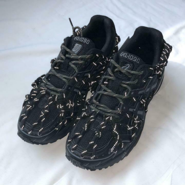Giày Asics x Rokh Gel-Venture 7 Navy 1011A563 002 - Ảnh 4