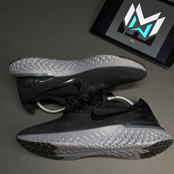 Giày Nike Epic React Flyknit 2 Black Anthracite BQ8928-001 - Ảnh 5