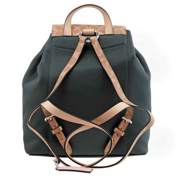 Túi Coach Signature Evie Backpack 'Dark Green' 4149-LHQ64 - Ảnh 3