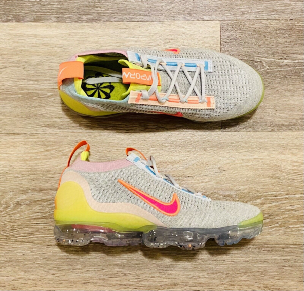 Giày Nike Wmns Air VaporMax 2021 Flyknit 'Neon' DH4088-002 - Ảnh 6