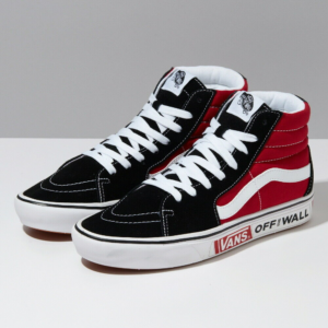 Giay Vans Comfycush Sk8-Hi 'Black Red' VN0A3WMB2QE
